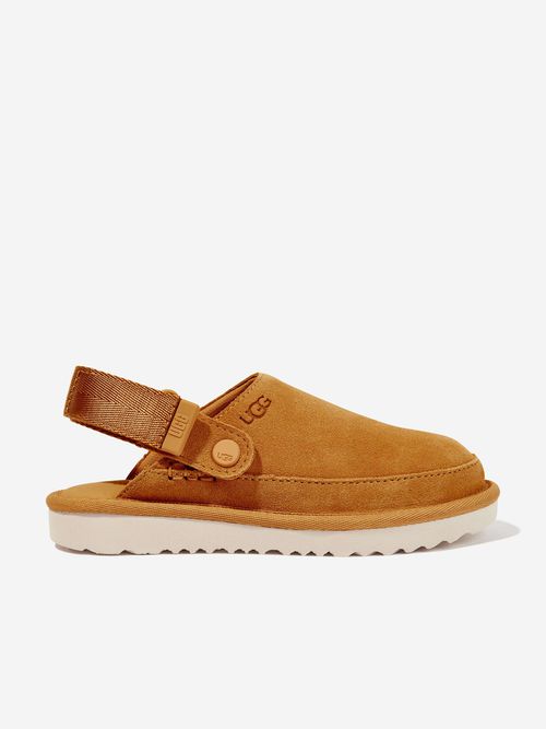 UGG Girls Goldenstar Clogs in Brown EU 22 UK 5 US 6