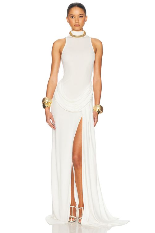 Helsa The Ophelia Dress in Sugar - White. M also in