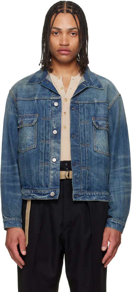 Blue 'Sportsjacket' Denim Jacket