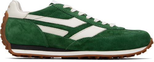 Green Suede Mick Sneakers