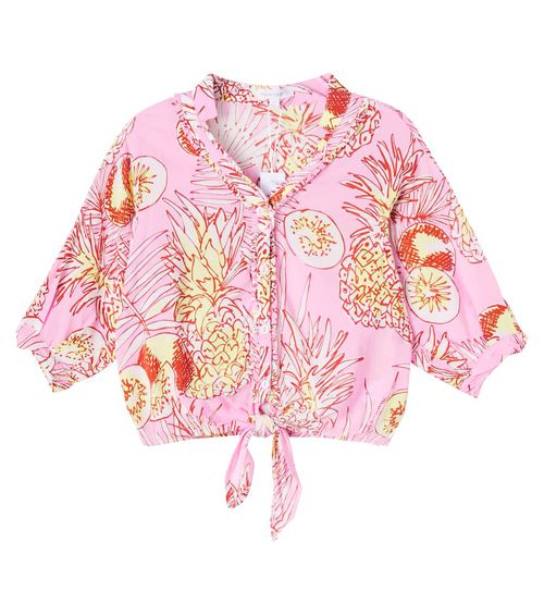 Azia printed crop top