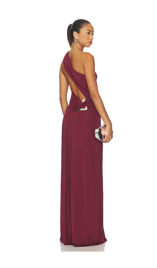 Lovers and Friends Elizabeth Gown in Burgundy. XS. Also in L, M, S