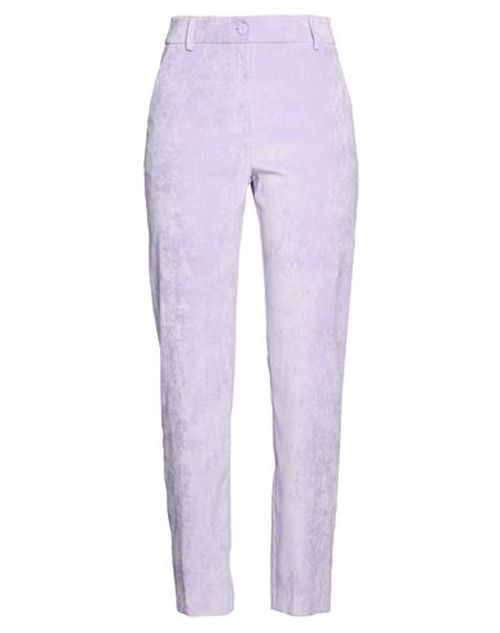 Woman Pants Lilac Size 6 Polyester, Polyamide, Elastane