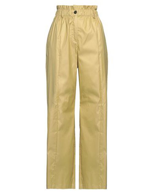 Woman Pants Sage green Size 4 Cotton, Polyester