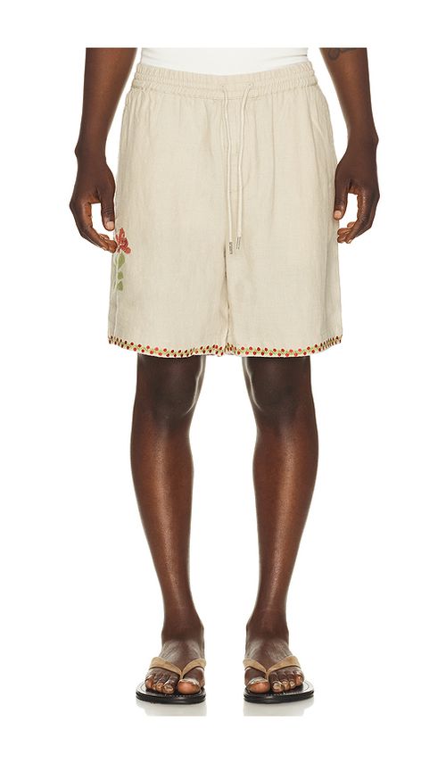 Far afield house short en color beige L también en M, S, XL/1X
