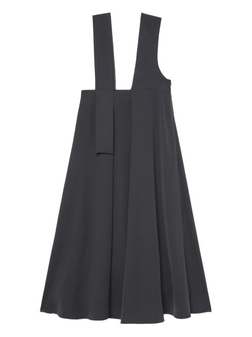 Pleated midi dress - Grey