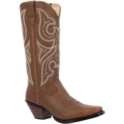 Durango Crush Textile WoMens Milk Chocolate Boots -  UK