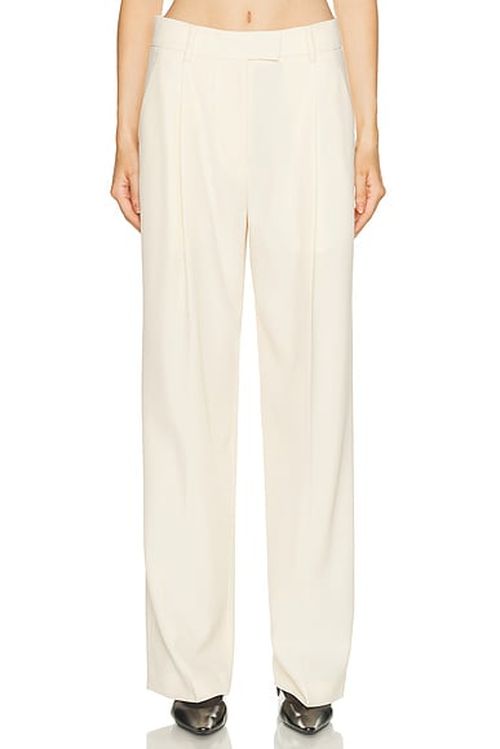 RENGGLI Tailored Trouser in Vanilla - Cream. 12 also , 2, 4