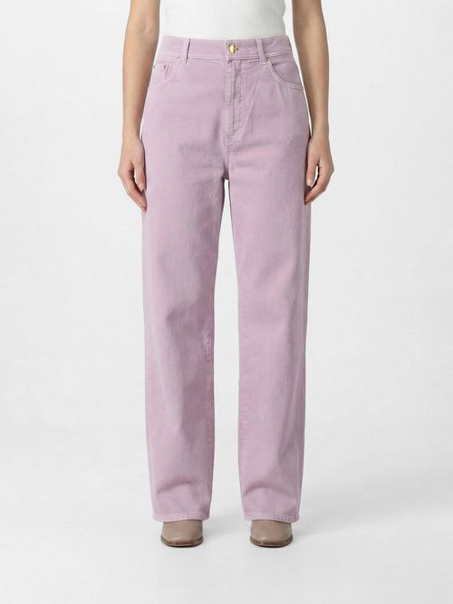 Jeans Woman color Pink