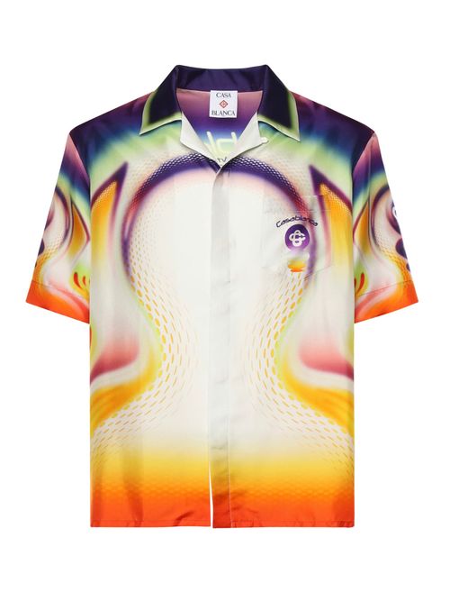 Printed Silk Shirt