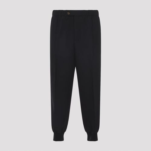 Virgin Wool Track Pants