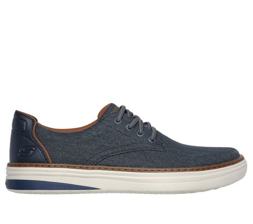 Skechers Men's Hyland - Ratner Sneaker in Khaki, 9.5 | Textile/Synthetic/Metal, Vegan