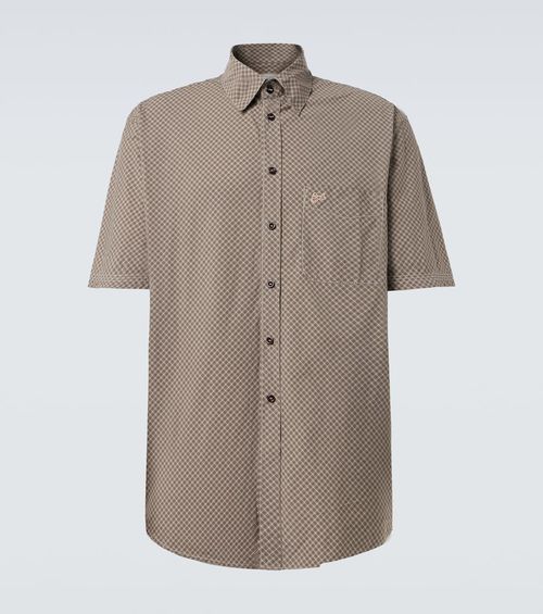 Checked cotton shirt