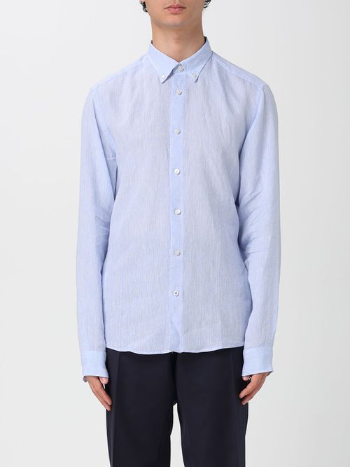 Shirt BOSS Men color Sky Blue
