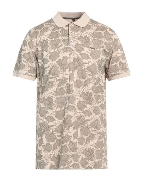 Man Polo shirt Light brown Size L Cotton