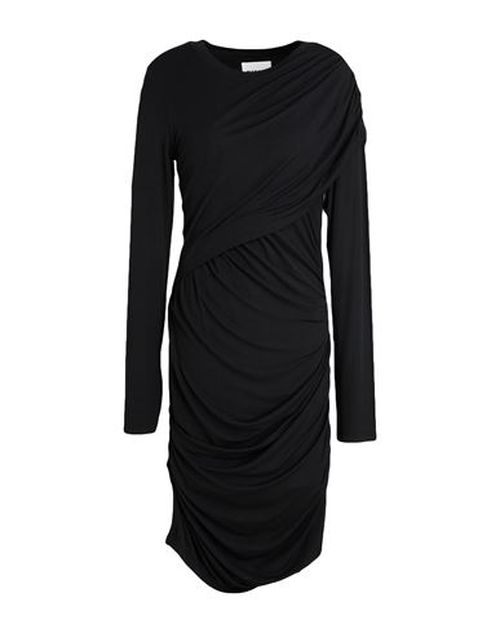 Woman Mini dress Black Size 6 Modal, Elastane