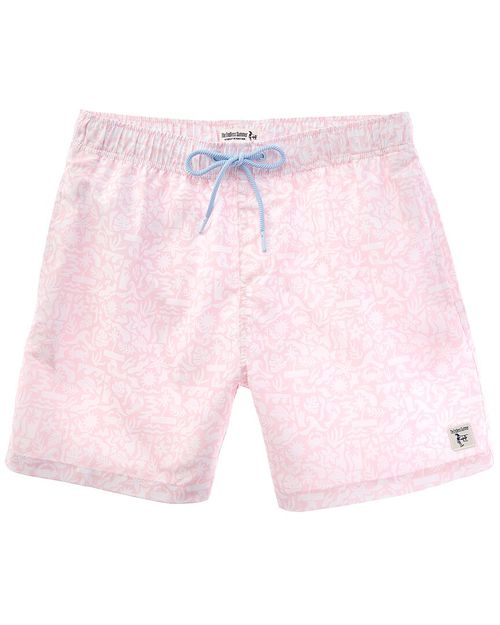 Mens Swim Shorts W/ Conversational