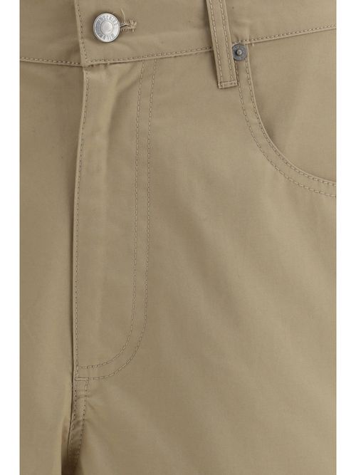 Cotton Tailored Bermuda Shorts — Brown