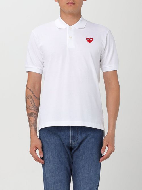 Polo Shirt Men color White