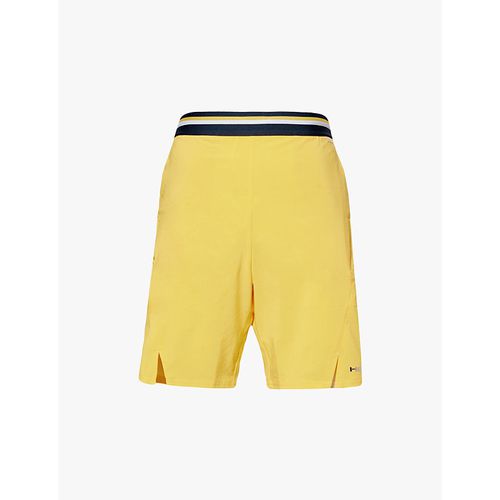 Head 남성 Mens Yellow Performance Logo-print Stretch-woven Shorts M 77719363