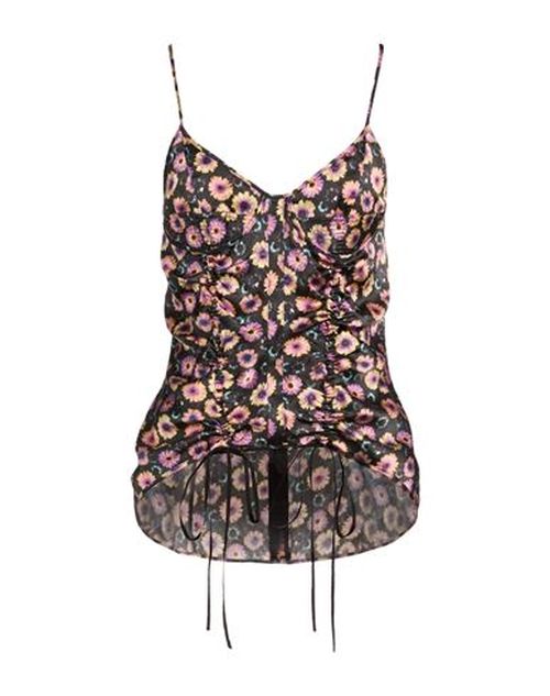 Woman Top Purple Size 0 Silk, Elastane