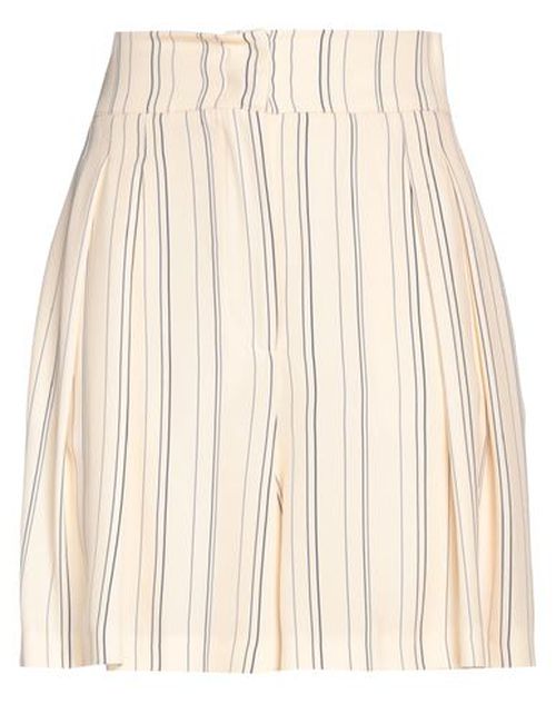 Woman Shorts & Bermuda Shorts Ivory Size 4 Viscose