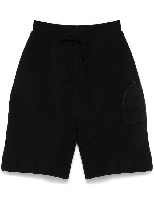 Padded bermuda shorts - Black