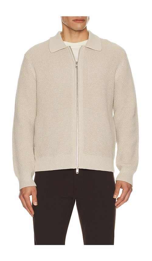 Theory Eco Cashton Gary Full Zip in Grey. L. Also in M