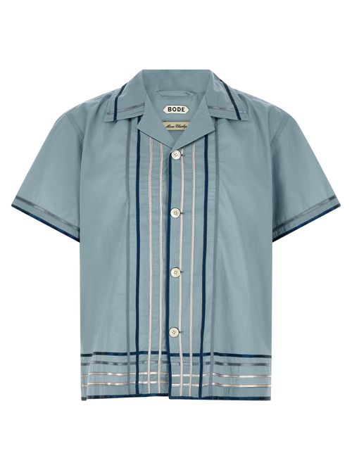 Ribbon Plaid Shirt