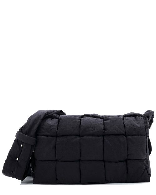 ぶらっくきぃちゃん BOTTEGA VENETA ブラック Bottega Veneta Lambskin Maxi Intrecciato Brick Cassette Bag Black