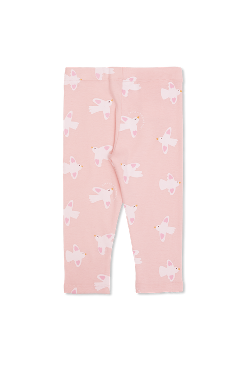 Cotton Leggings, Unisex, Pink
