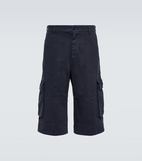 Cotton cargo shorts