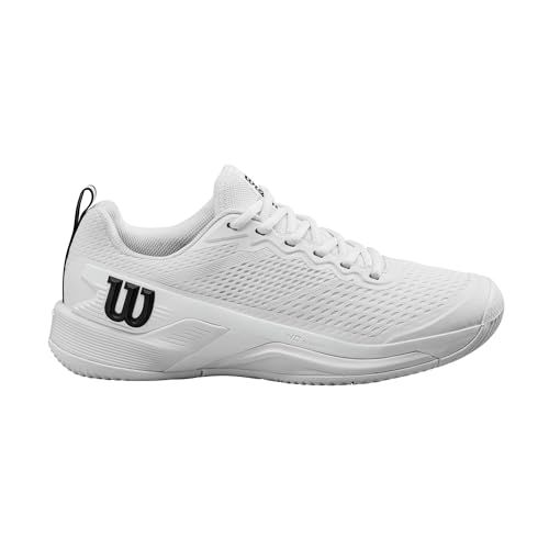 Wilson Rush Pro 4.5 Men's Tennis Shoe, White/Black