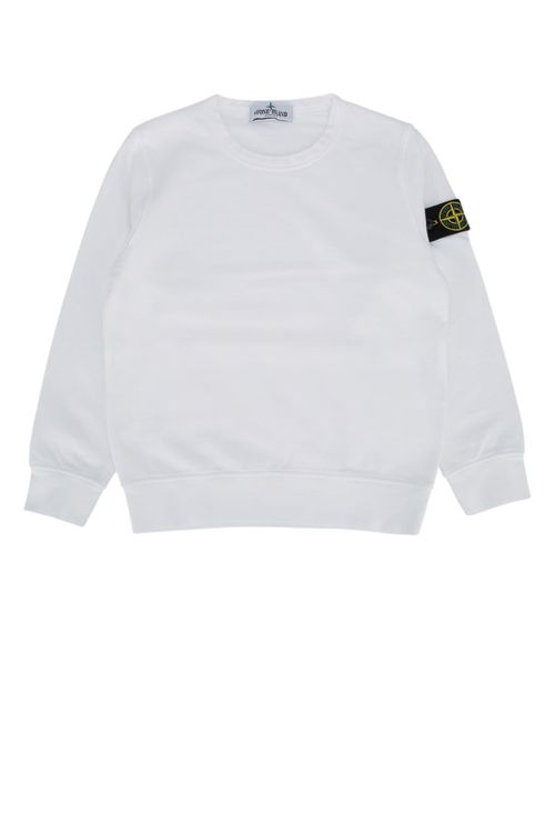 Logo-Patched Sweatshirt — White