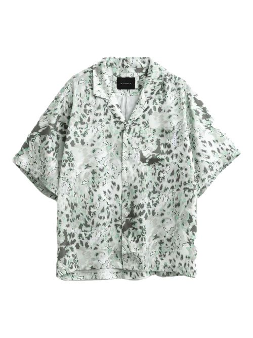 Stampd Ocean Leopard shirt - Grey