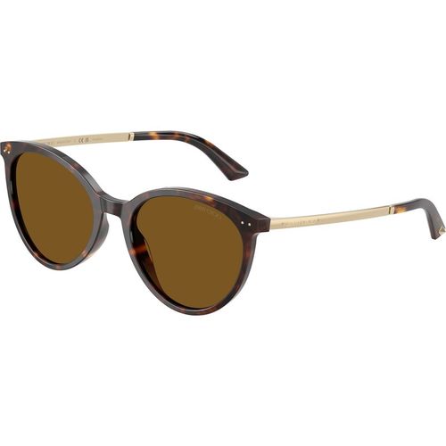 Jimmy Choo Donna Jimmy Choo JC5060 500283 Occhiali da sole Acetato Tartaruga Marrone Pantos Polarizzata