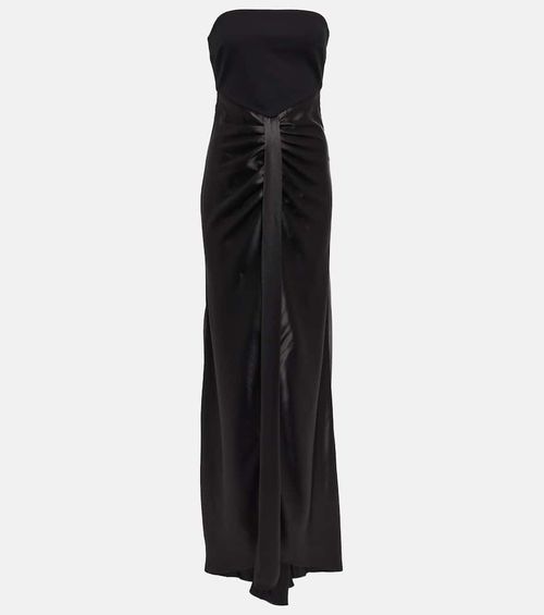 Staud Wayfaring strapless maxi dress