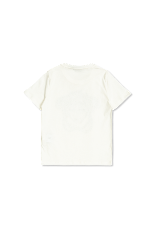 T-shirt With Shimmering Appliqués, Unisex, White