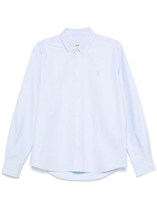 Ami de Coeur-motif shirt - Blue
