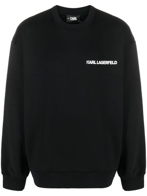 Ikonik 2.0 logo-print sweatshirt - Black