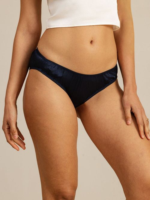 100% Mulberry Silk Briefs Comfy Breathable Panty