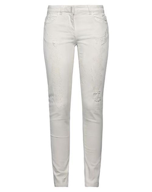 Woman Denim pants Cream