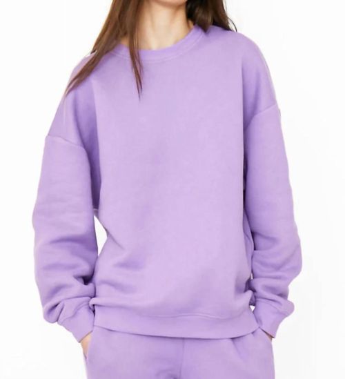 Women's The Oversized Sponge Sweatshirt In Lilac