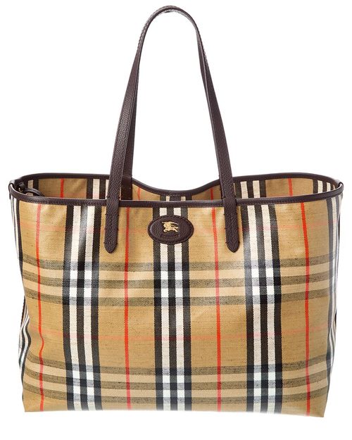 Highlands Medium Coated Canvas Tote