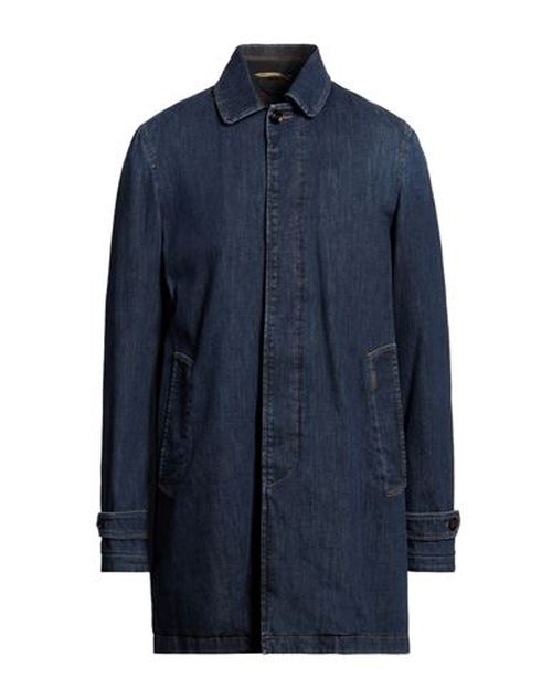 Man Overcoat & Trench Coat Blue