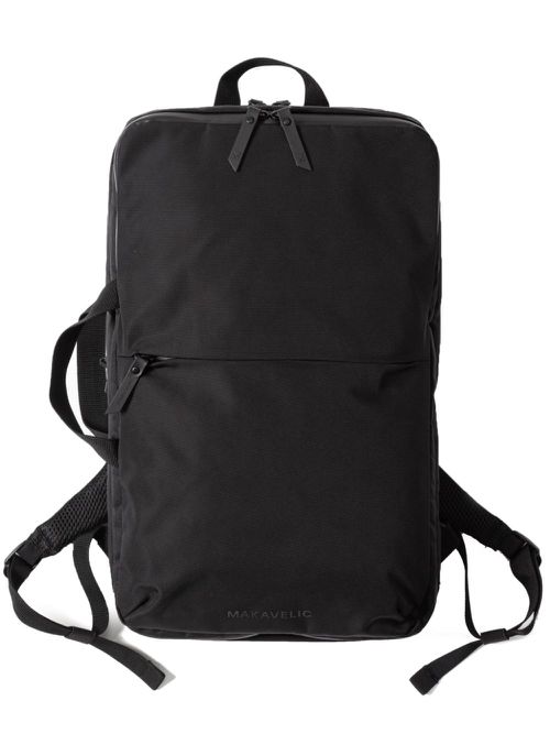 All-around zip-fastening backpack - Black