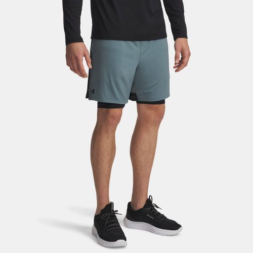 Under Armour Tech™ Vent Men's 2-in-1 horts Jasper Blue / Black / Black