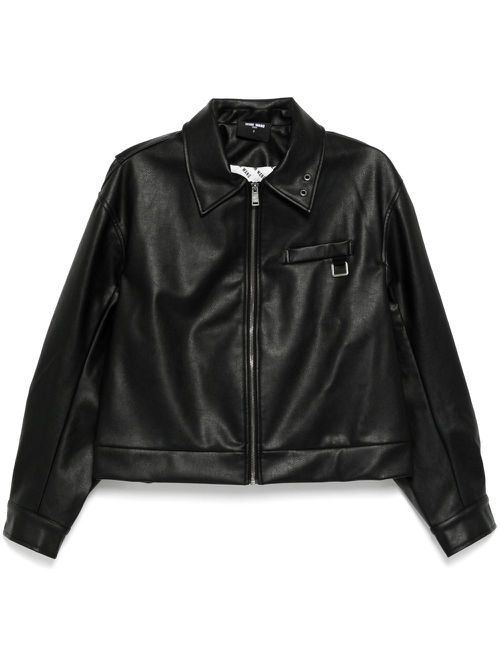 Choices faux leather jacket - Black