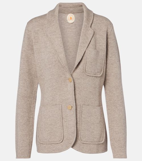 Wool and cashmere blazer