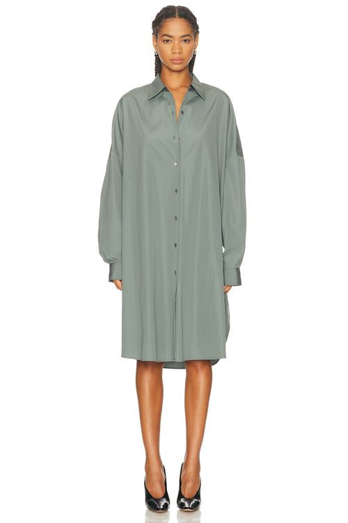 Dries Van Noten Dasia Dress in Raf - Sage. XS also in L
